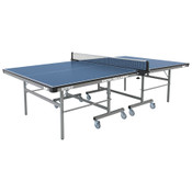Butterfly Match 22 Rollaway Table Tennis Table features a 22mm top, with a sturdy frame for schools and rec centers. It also comes with a 3 year warranty.